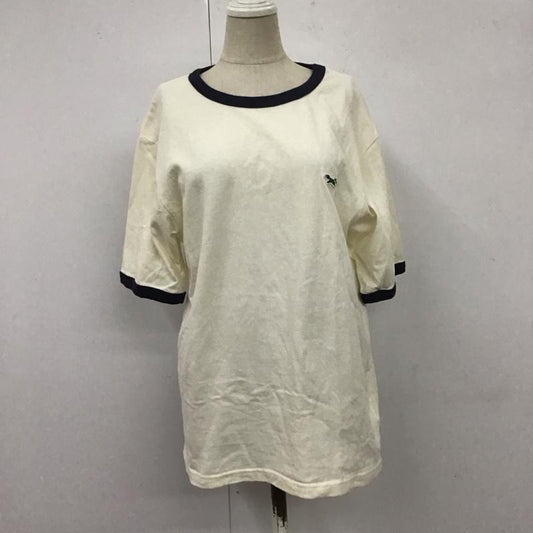 ハロータウンストアーズ HARROWTOWNSTORES Tシャツ 半袖 半袖カットソー クルーネックカットソー プリントTシャツ FREE ロゴ、文字 オフホワイト / オフホワイト /  レディース USED 古着 中古 10115923
