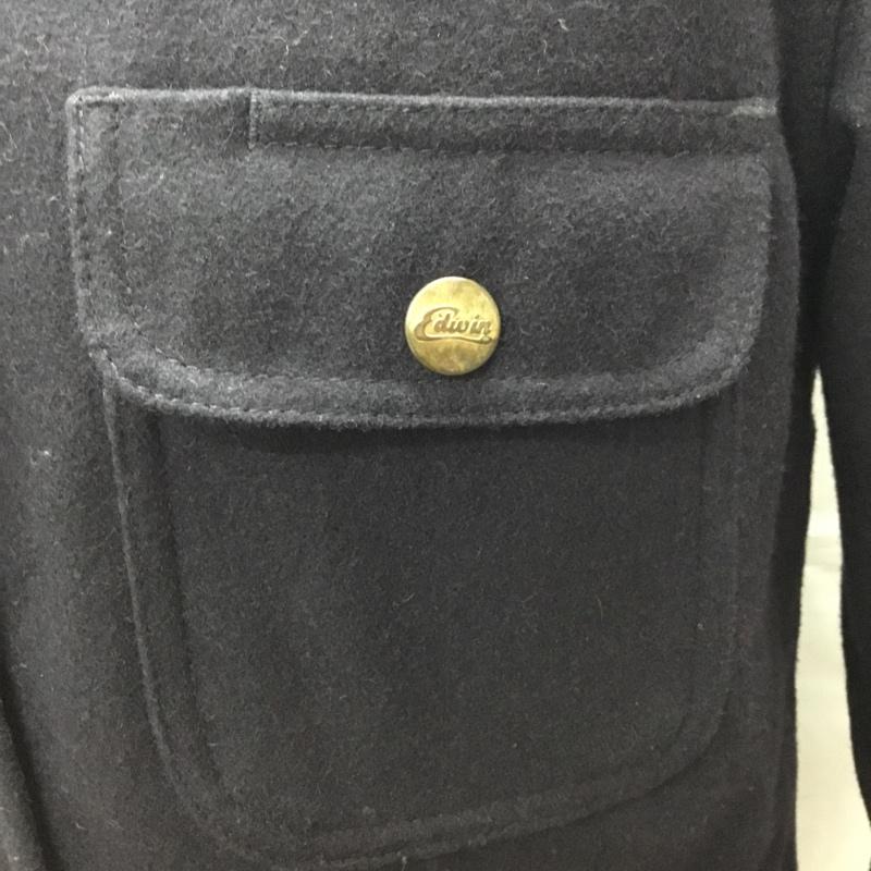 エドウィン EDWIN ジャケット、上着 ジャケット、ブレザー M 無地 黒 / ブラック /  メンズ USED 古着 中古 10108936