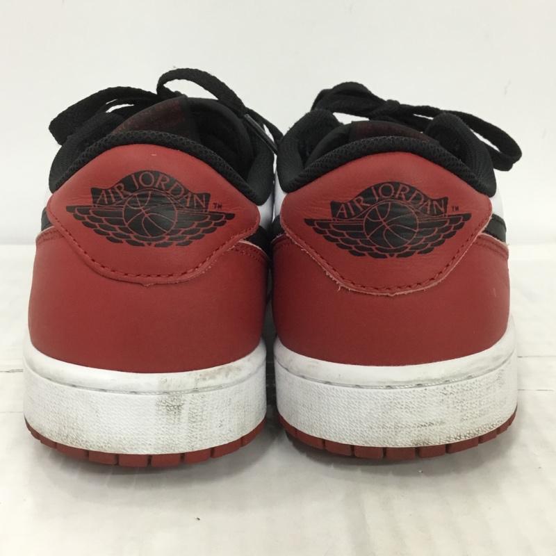 ナイキ NIKE スニーカー スニーカー CZ0790-106 AIR JORDAN 1 RETRO LOW OG 27.5cm 箱有 27.5cm ロゴ、文字 白 / ホワイト / X 黒 / ブラック / X 赤 / レッド /  メンズ USED 古着 中古 10123982