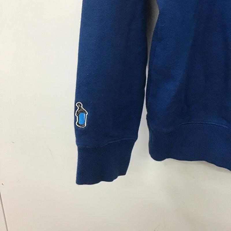 エクストララージ XLARGE パーカー 長袖 長袖パーカー プルオーバーパーカー スウェット M ロゴ、文字 青 / ブルー /  メンズ USED 古着 中古 10142391