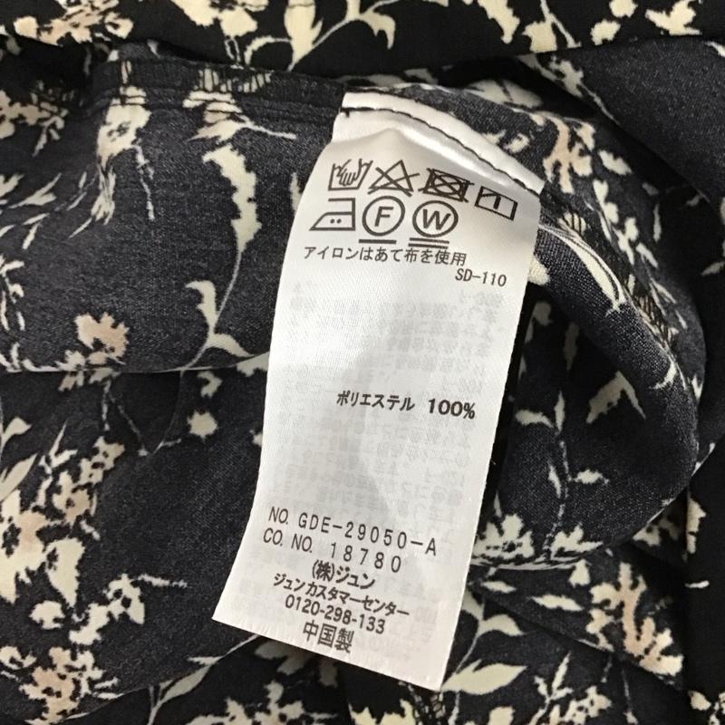 ロペピクニック ROPE  PICNIC ワンピース ロングスカート 38 総柄 黒 / ブラック /  レディース USED 古着 中古 10128890