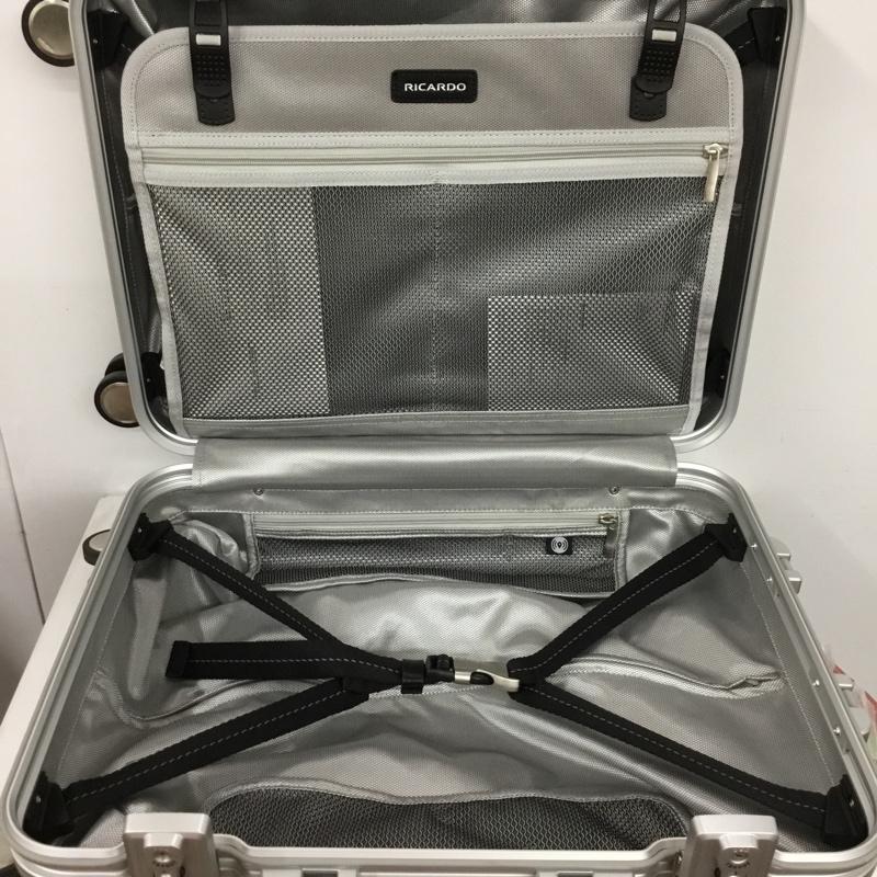 古着 USED スーツケース、トランク スーツケース、トランク RICARDO Aileron Vault 19インチ キャリーバッグ キャリーケース ロゴ、文字 灰 / グレー /  メンズ USED 古着 中古 10145231