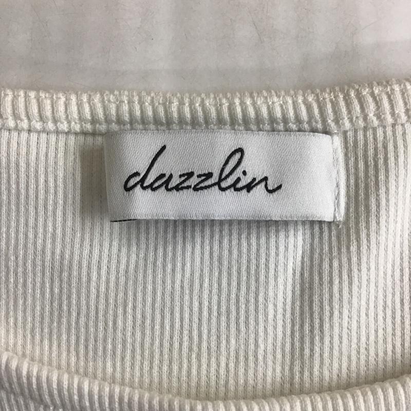 ダズリン dazzlin ワンピース ロングスカート 021750302701 マキシカットコンビ花柄ワンピース 半袖ロングワンピース フレアスカート FREE 花柄 X 総柄 白 / ホワイト / X ベージュ / ベージュ /  レディース USED 古着 中古 10105915