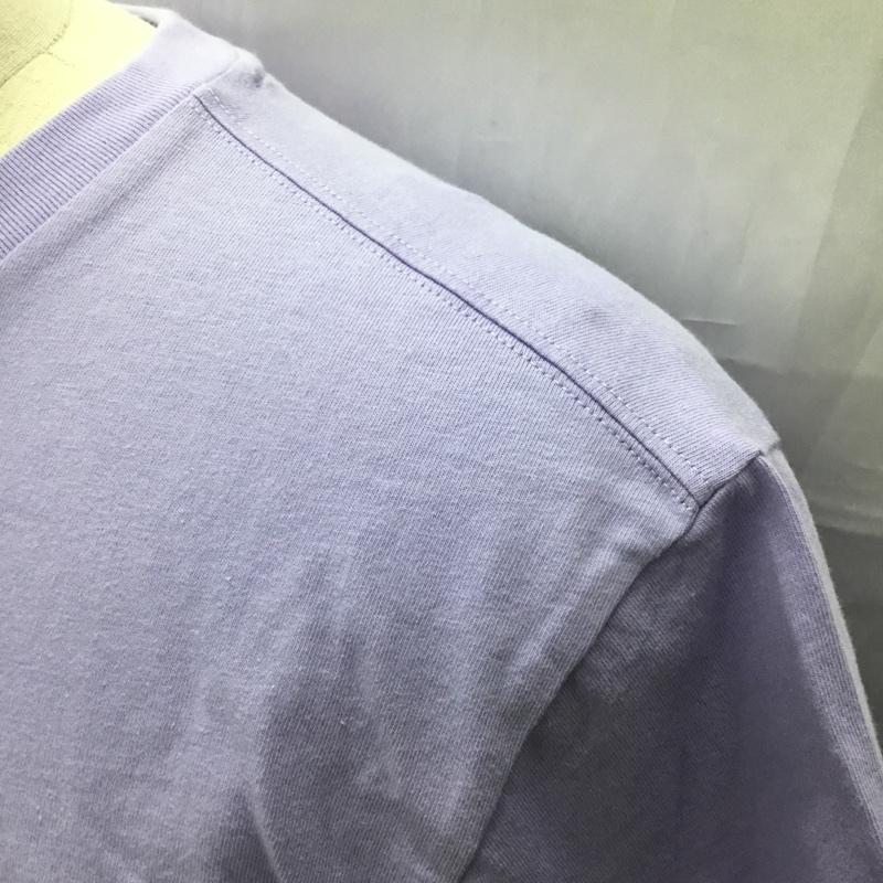 ギャップ GAP Tシャツ 半袖 857897-03 クルーネック バックプリント M ロゴ、文字 紫 / パープル /  メンズ USED 古着 中古 10111343