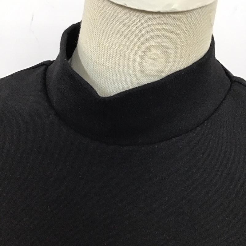 ザラ ZARA ワンピース ロングスカート 9878 804 800 プリーツ サイドボタン XS 無地 黒 / ブラック /  レディース USED 古着 中古 10122037