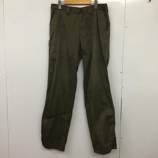 カールヘルム KARLHELMUT パンツ ワークパンツ、ペインターパンツ ワークパンツ ワイドパンツ カジュアルパンツ ミリタリーパンツ XL ロゴ、文字 カーキ / カーキ /  メンズ USED 古着 中古 10138757