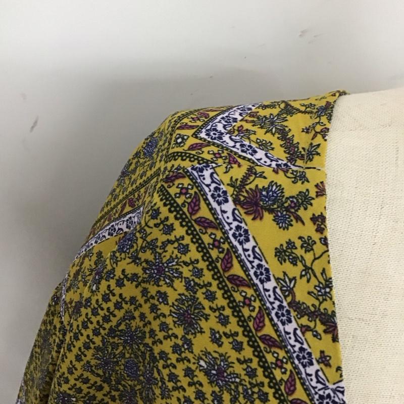 ローリーズファーム LOWRYS FARM ワンピース ロングスカート LF717014TK Vネック 前開き M 総柄 マルチカラー / マルチカラー /  レディース USED 古着 中古 10122087