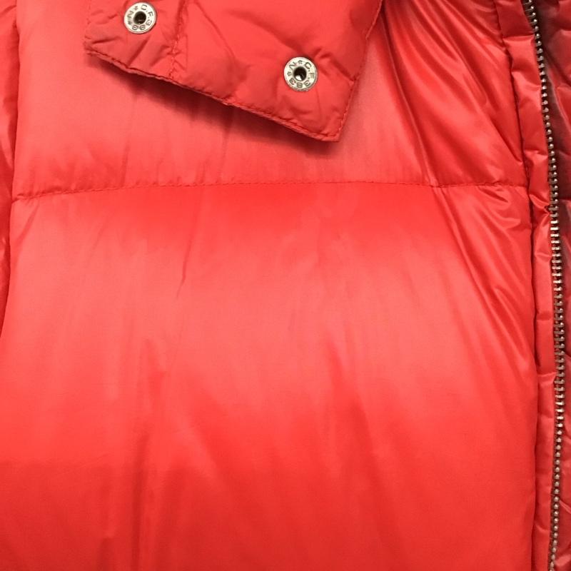 トミーヒルフィガー TOMMY HILFIGER ジャケット、上着 ジャンパー、ブルゾン ジップアップジャケット アウター ダウンジャケット S 無地 赤 / レッド /  メンズ USED 古着 中古 10144276