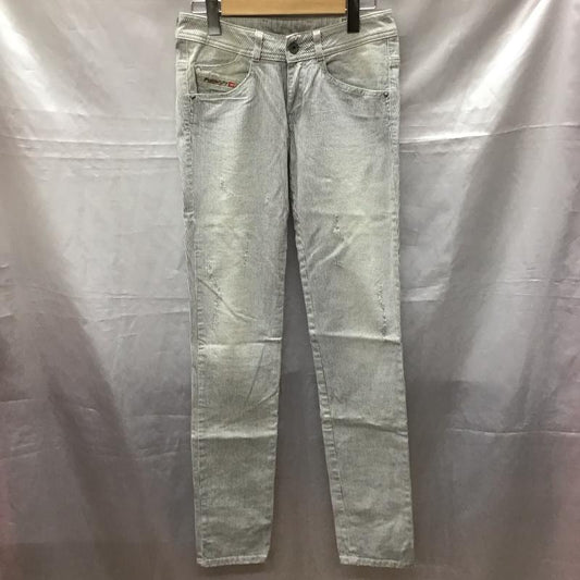 ディーゼル DIESEL パンツ デニム、ジーンズ W25 L32 ロゴ、文字 青 / ブルー /  レディース USED 古着 中古 10115460