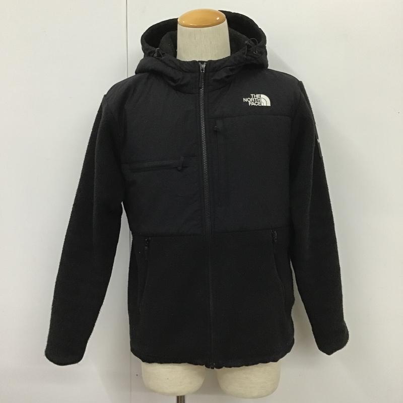 ザノースフェイス THE NORTH FACE ジャケット、上着 ジャンパー、ブルゾン NA72052 フリースデナリフーディジップアップジャケット パーカー アウター M ロゴ、文字 黒 / ブラック /  メンズ USED 古着 中古 10105542