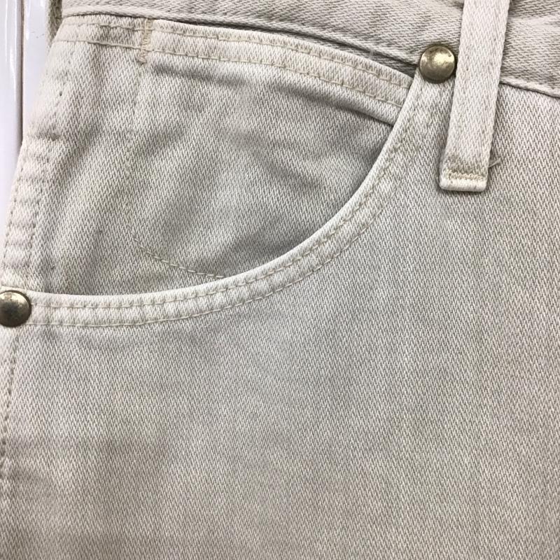 ラングラー Wrangler パンツ デニム、ジーンズ M1178 日本製 ロゴ、文字 ベージュ / ベージュ /  メンズ USED 古着 中古 10116801