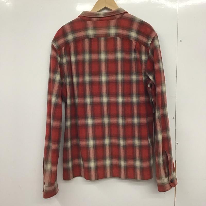 ダブルアールエル ラルフローレン RRL RALPH LAUREN シャツ、ブラウス 長袖 長袖シャツ チェックシャツ カラーシャツ L チェック マルチカラー / マルチカラー /  メンズ USED 古着 中古 10146818