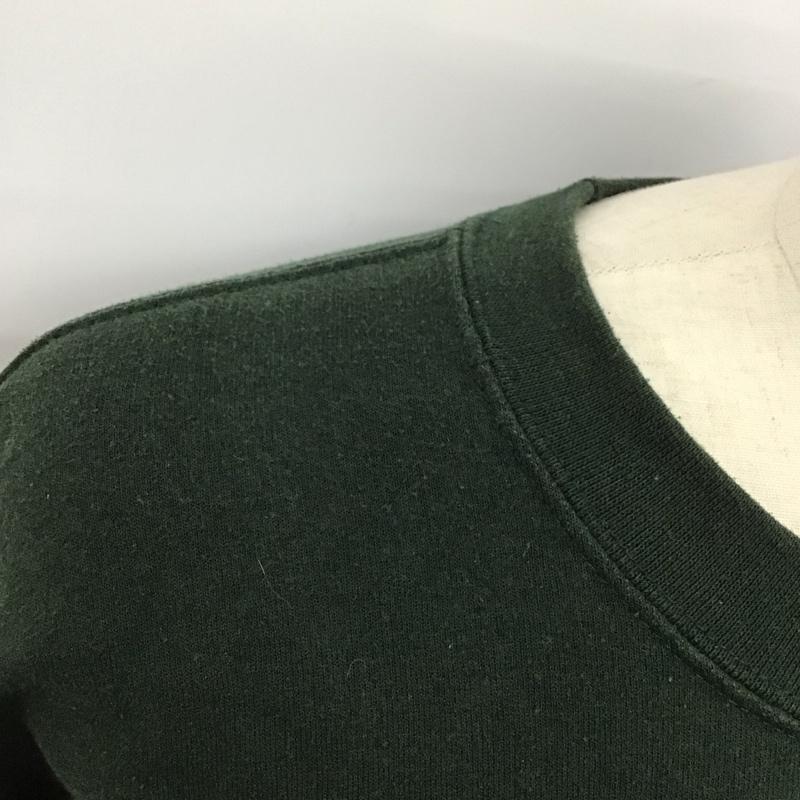 古着 USED トレーナー 長袖 古着 トレーナー スウェット クルーネックカットソー XL ロゴ、文字 緑 / グリーン /  メンズ USED 古着 中古 10124089