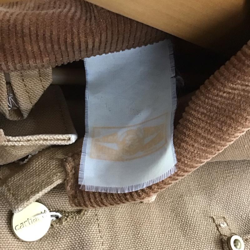 カーハート Carhartt ジャケット、上着 ジャケット、ブレザー カバーオール 無地 茶 / ブラウン / X キャメル / キャメル /  メンズ USED 古着 中古 10142172