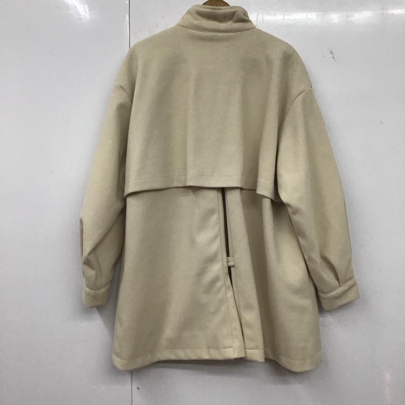 フレームス レイカズン frames RAY CASSIN コート コート一般 FREE 無地 アイボリー / アイボリー /  レディース USED 古着 中古 10144286