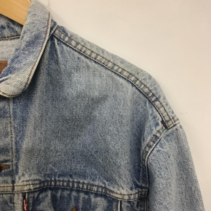 リーバイストラウスアンドコー Levi Strauss & co. ジャケット、上着 ジャンパー、ブルゾン デニムジャケット Gジャン アウター カジュアルジャケット L 無地 インディゴ / インディゴ /  メンズ USED 古着 中古 10139492