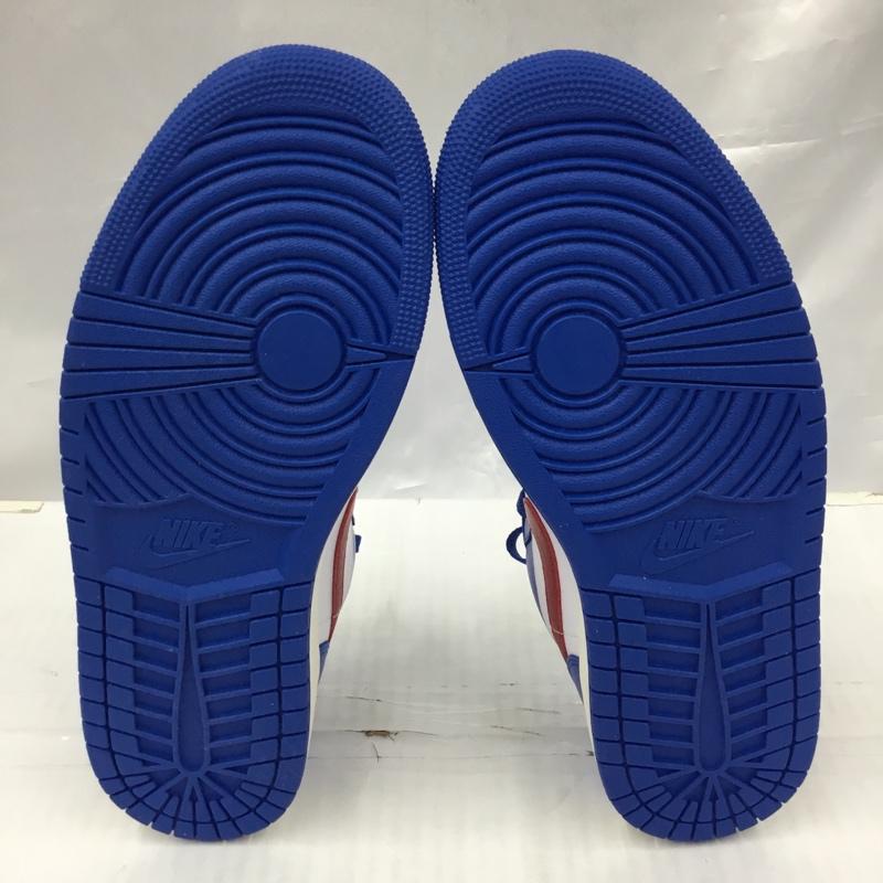 ナイキ NIKE スニーカー スニーカー DC0774-416 WMNS AIR JORDAN 1 LOW 29cm 箱有 29.0cm ロゴ、文字 白 / ホワイト / X 青 / ブルー / X 赤 / レッド /  メンズ USED 古着 中古 10105855