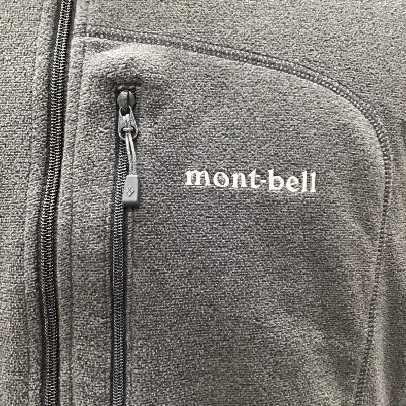 モンベル mont-bell ベスト ベスト フリースベスト L 無地 灰 / グレー /  メンズ USED 古着 中古 10122079