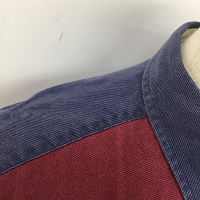 ノーティカ NAUTICA シャツ、ブラウス 長袖 ボタンダウンシャツ 90s L 無地 マルチカラー / マルチカラー /  メンズ USED 古着 中古 10111782