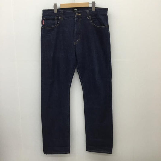 ステューシー STUSSY パンツ デニム、ジーンズ ストレートデニム 34 無地 青 / ブルー /  メンズ USED 古着 中古 10106154