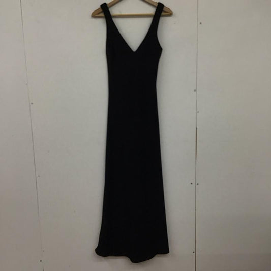 ザラ ZARA ワンピース ロングスカート ノースリーブワンピース ロングスカート フレアスカート XS 無地 黒 / ブラック /  レディース USED 古着 中古 10134319