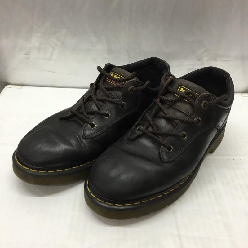 ドクターマーチン Dr.Martens 革靴 革靴 AW004 UK9 US：10 ロゴ、文字 ダークブラウン / ダークブラウン /  メンズ USED 古着 中古 10111231