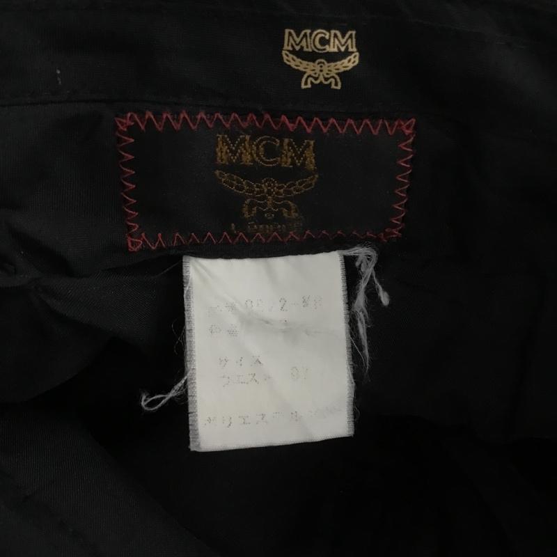 エムシーエム MCM パンツ スラックス コーデュロイパンツ カジュアルパンツ ワイドパンツ センタータックパンツ ロゴ、文字 灰 / グレー /  メンズ USED 古着 中古 10105569