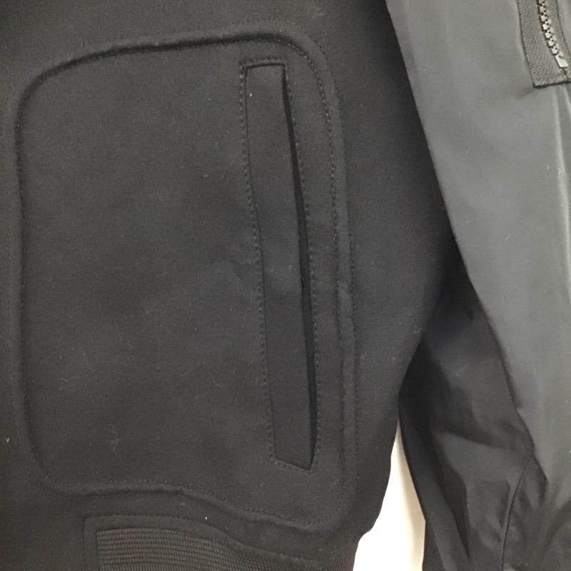ザラ ZARA ジャケット、上着 ジャンパー、ブルゾン M 無地 黒 / ブラック /  メンズ USED 古着 中古 10145038