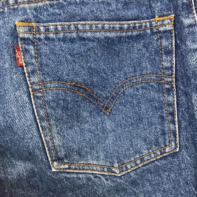 リーバイス Levi s パンツ デニム、ジーンズ PCL-441P 505-0217 ジップフライ W31 L34 31インチ 無地 青 / ブルー /  メンズ USED 古着 中古 10119679