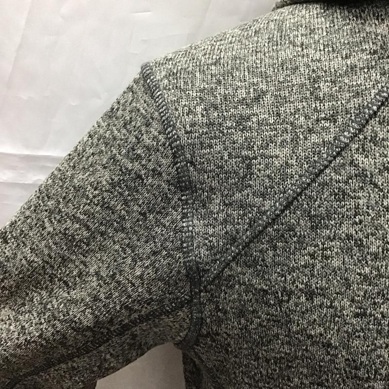 エディーバウアー Eddie Bauer パーカー 長袖 ジップアップパーカー 長袖パーカー フード付きパーカー 裏起毛 S 無地 黒 / ブラック /  メンズ USED 古着 中古 10110758