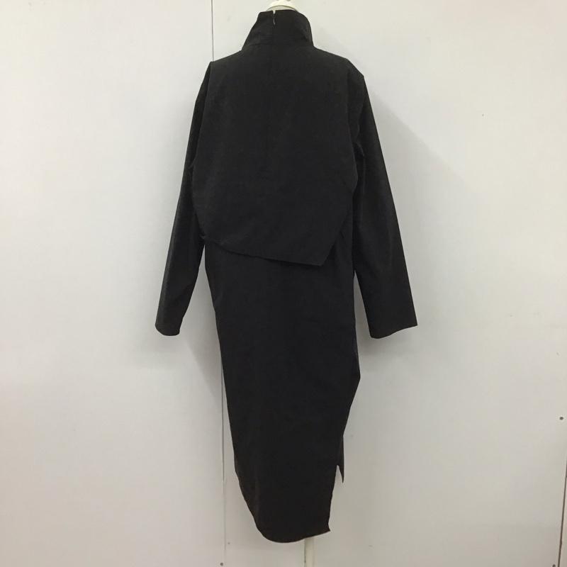 ユナイテッドアローズ UNITED ARROWS ワンピース ロングスカート 9126-604-0001 MARW 38 無地 黒 / ブラック /  レディース USED 古着 中古 10107326