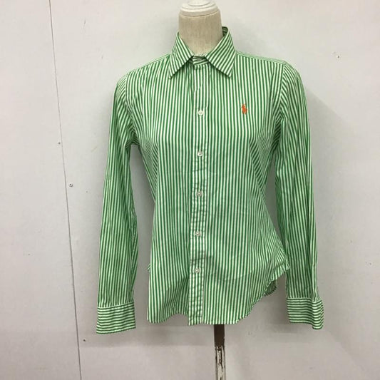 ラルフローレン RALPHLAUREN シャツ、ブラウス 長袖 ストライプ マルチカラー / マルチカラー /  レディース USED 古着 中古 10126686