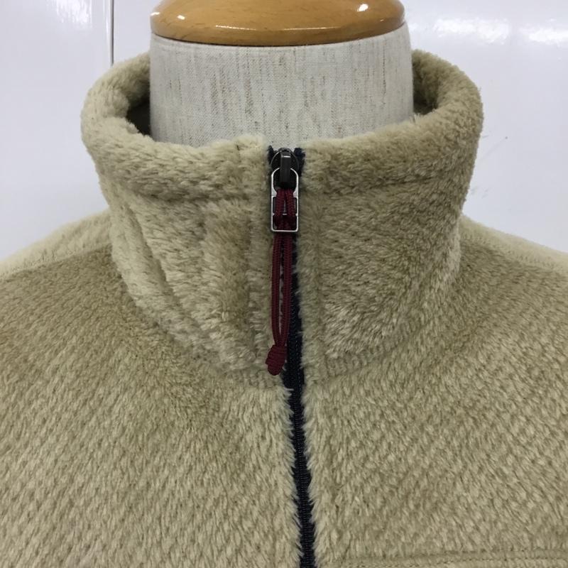 パタゴニア patagonia ジャケット、上着 ジャケット、ブレザー 26435FA23 2023FW フリースジャケット S ロゴ、文字 ベージュ / ベージュ /  メンズ USED 古着 中古 10107037