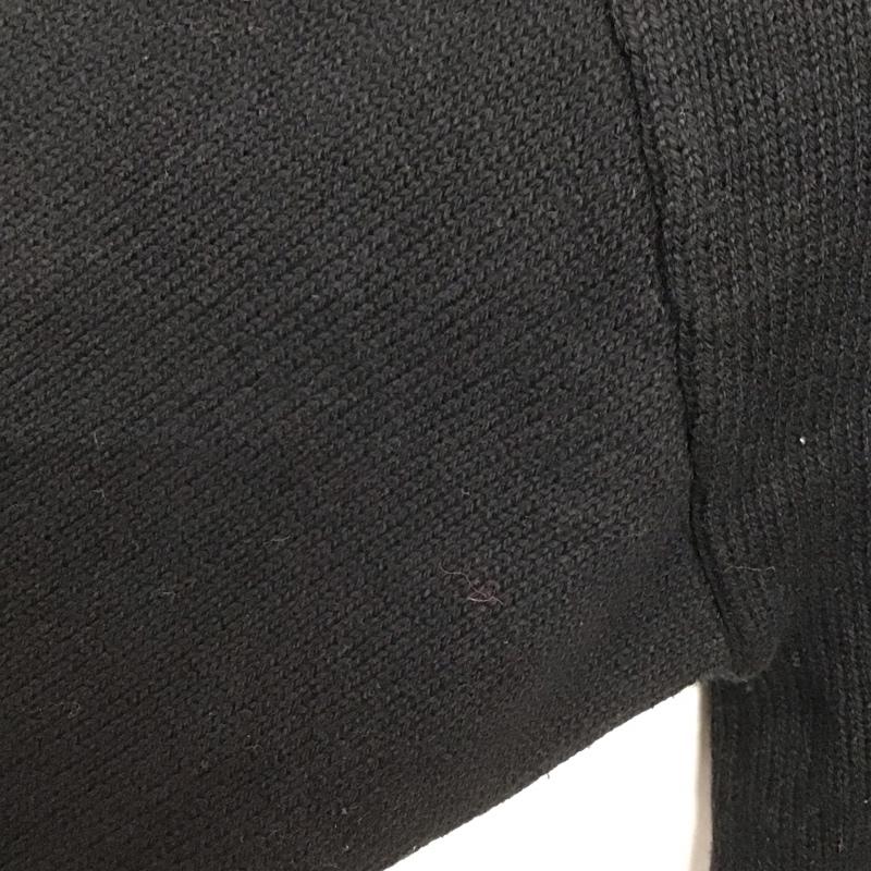 マウジー MOUSSY ニット、セーター 長袖 029EAA70-5060 クルーネック FREE ロゴ、文字 黒 / ブラック /  レディース USED 古着 中古 10138687