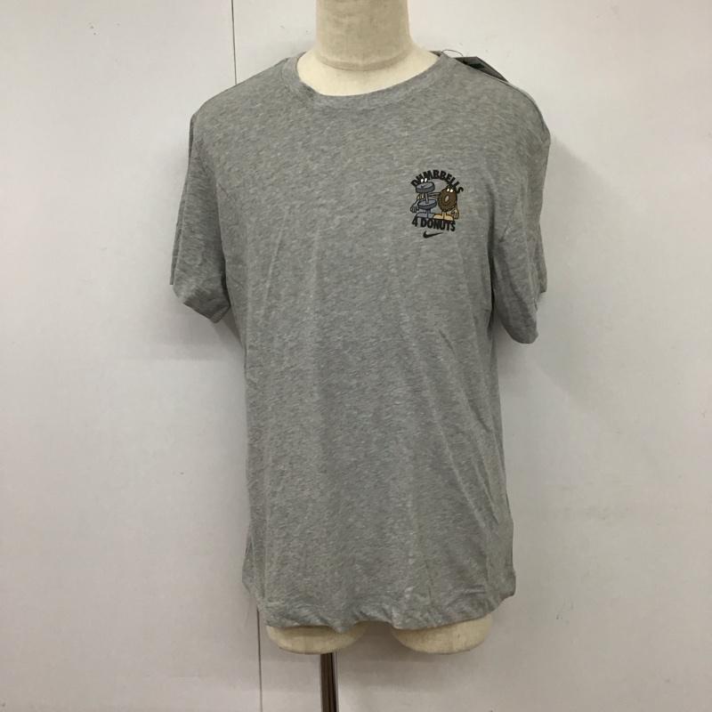 ナイキ NIKE Tシャツ 半袖 FD0139-063 DF DUMBBELLS SS Tee タグ付き XL プリント 灰 / グレー /  メンズ USED 古着 中古 10118127