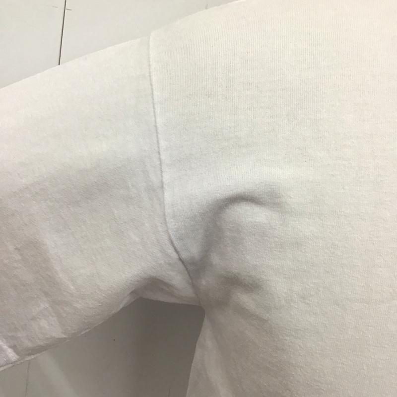 プロクラブ PRO CLUB Tシャツ 半袖 半袖カットソー 無地Tシャツ クルーネックカットソー M 無地 白 / ホワイト /  メンズ USED 古着 中古 10115148