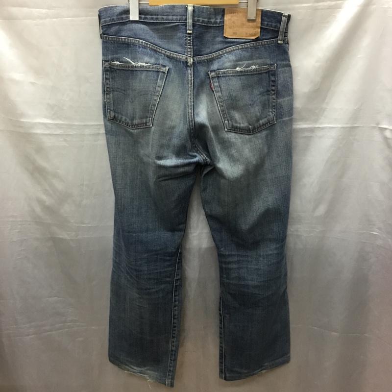リーバイストラウスアンドコー Levi Strauss & co. パンツ デニム、ジーンズ デニムパンツ ストレートパンツ ワイドパンツ クラッシュジーンズ 34 ダメージ加工 インディゴ / インディゴ /  メンズ USED 古着 中古 10115223