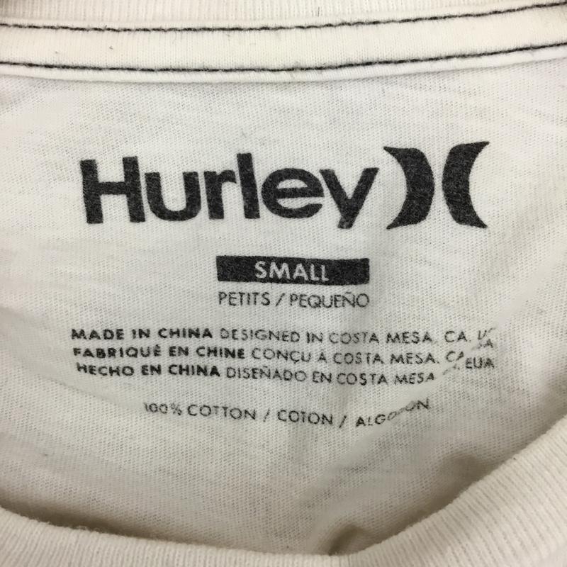 ハーレー Hurley Tシャツ 半袖 J1703B021 クルーネック S ロゴ、文字 白 / ホワイト /  メンズ USED 古着 中古 10115544