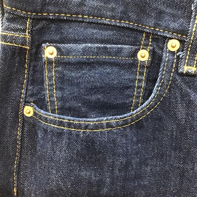 リーバイストラウスアンドコー Levi Strauss & co. パンツ デニム、ジーンズ デニムパンツ ストレートパンツ ワイドパンツ カジュアルパンツ 36 無地 インディゴ / インディゴ /  メンズ USED 古着 中古 10116341