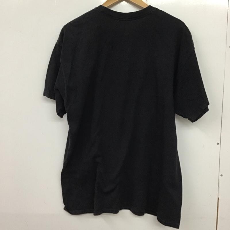 ディズニー Disney Tシャツ 半袖 半袖カットソー プリントTシャツ クルーネックカットソー 古着 XL プリント 黒 / ブラック /  メンズ USED 古着 中古 10135720