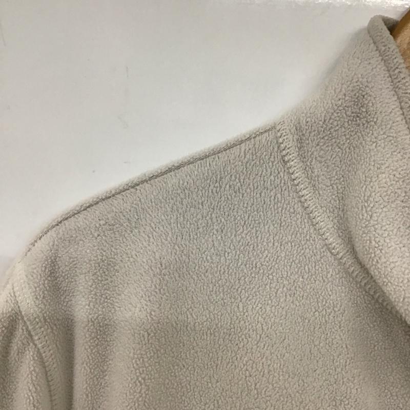 エルエルビーン L.L.Bean ジャケット、上着 ジャンパー、ブルゾン ジップアップフリースジャケット アウター 長袖ジャケット L 無地 白 / ホワイト /  レディース USED 古着 中古 10140551