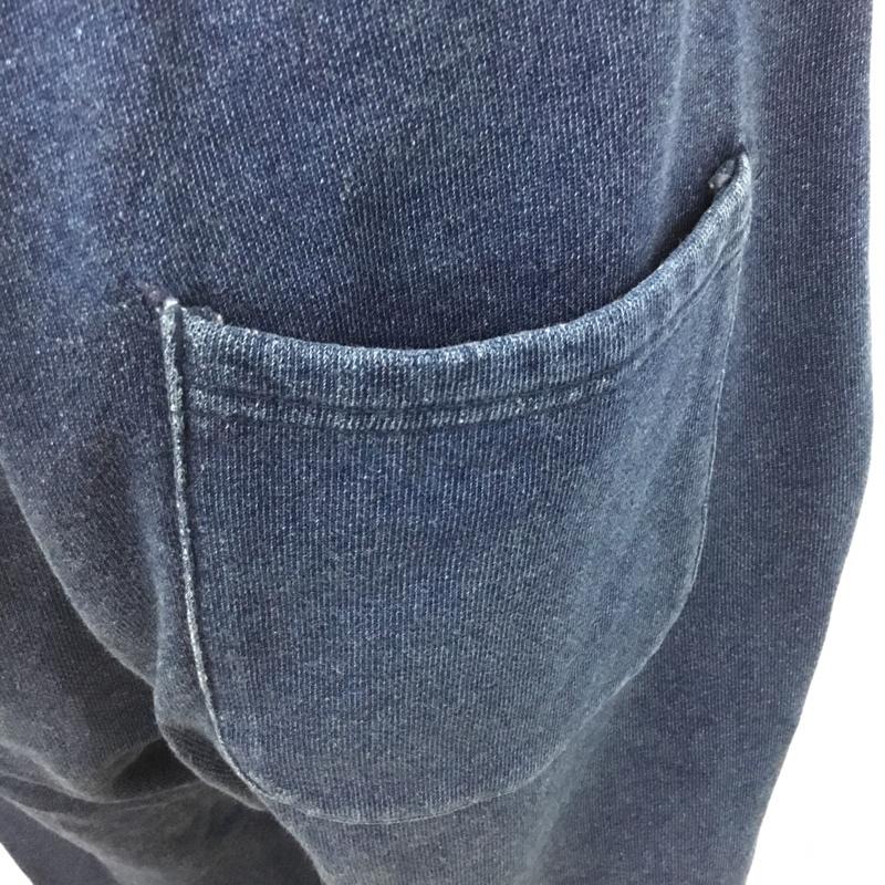 アベイシングエイプ A BATHING APE パンツ ワークパンツ、ペインターパンツ スウェットパンツ ジャージ カジュアルパンツ ワイドパンツ L 無地 インディゴ / インディゴ /  メンズ USED 古着 中古 10109473