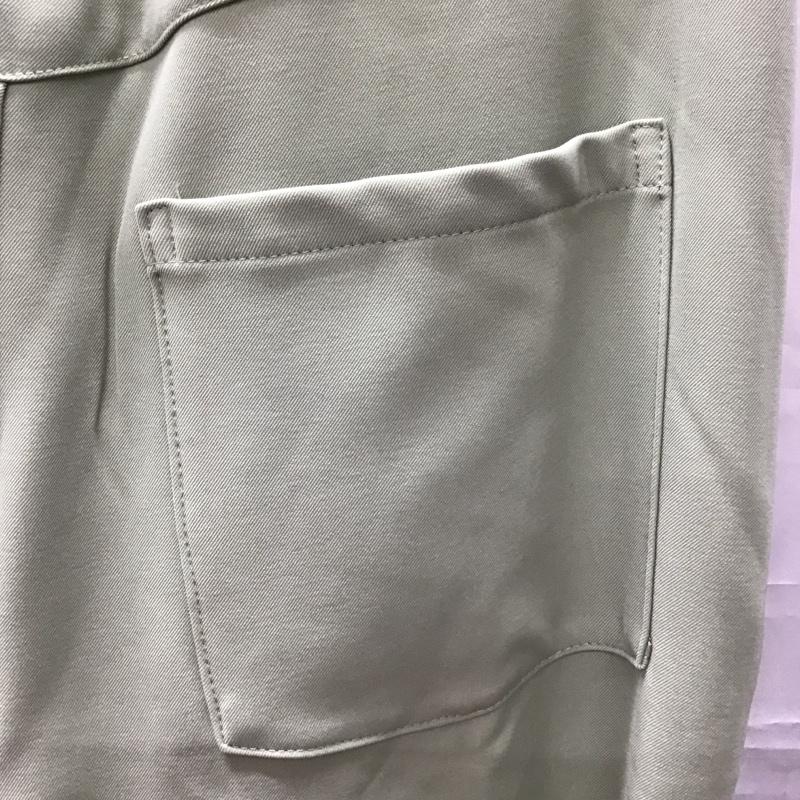 エヘカソポ ehka sopo パンツ スラックス 1405597 センタープレスパンツ FREE 無地 薄緑 / ライトグリーン /  レディース USED 古着 中古 10112427