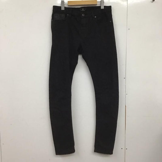 スコッチアンドソーダ SCOTCH＆SODA パンツ デニム、ジーンズ デニムパンツ スリムパンツ カジュアルパンツ ストレッチパンツ 30インチ 無地 黒 / ブラック /  メンズ USED 古着 中古 10148910