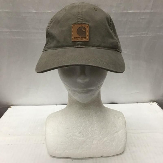 カーハート Carhartt 帽子 キャップ 100289 260 ODESSA CAP ロゴ、文字 灰 / グレー /  メンズ USED 古着 中古 10116462