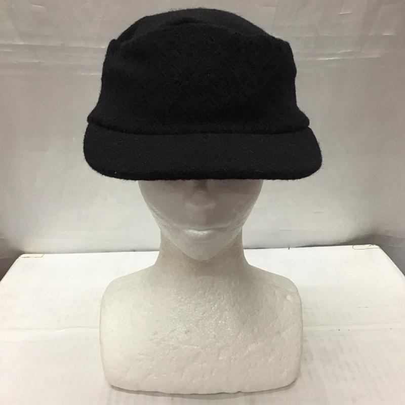 テンダーロイン TENDERLOIN 帽子 キャップ ウール ワークキャップ  黒 / ブラック /  メンズ USED 古着 中古 10113385