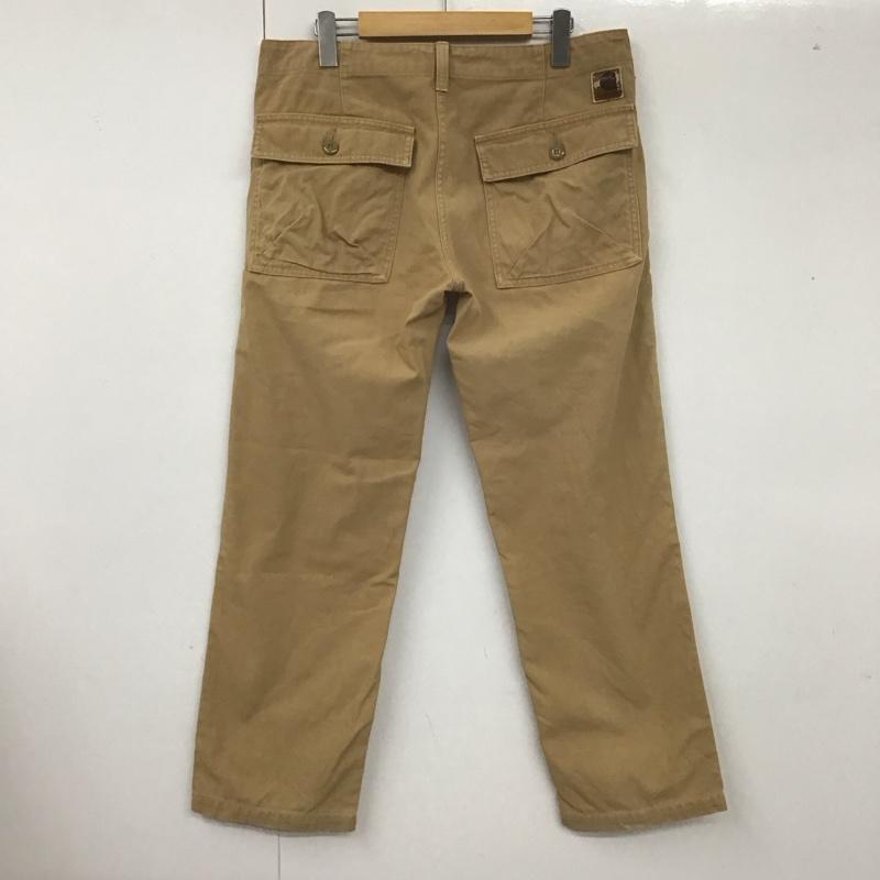 カーハート Carhartt パンツ チノパン 05737 ワークパンツ ワイドパンツ カジュアルパンツ ストレートパンツ 32インチ 無地 ベージュ / ベージュ /  メンズ USED 古着 中古 10107115