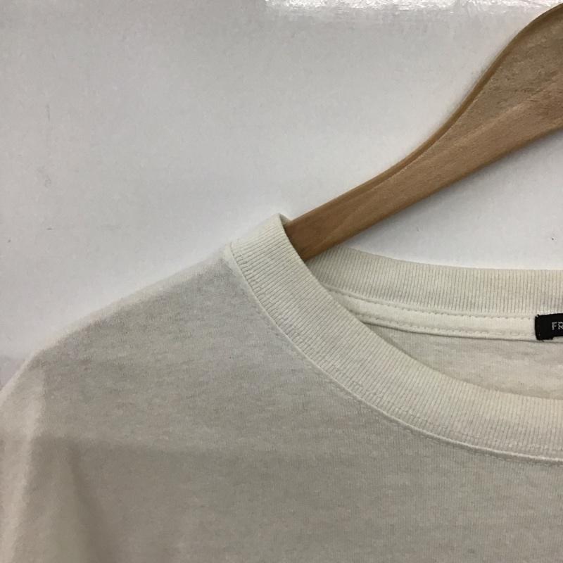 フリークスストア FREAK S STORE Tシャツ 半袖 半袖カットソー プリントTシャツ クルーネックカットソー XL プリント 白 / ホワイト /  メンズ USED 古着 中古 10146718