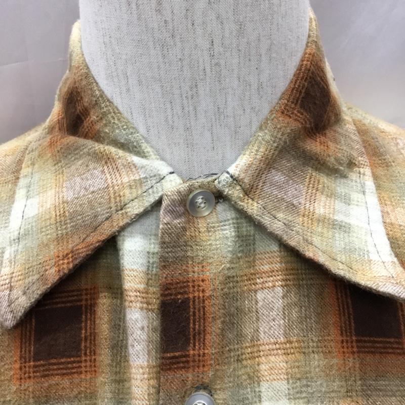 古着 USED シャツ、ブラウス 長袖 Prest-Rite　70s　ネルシャツ チェック マルチカラー / マルチカラー /  メンズ USED 古着 中古 10111614