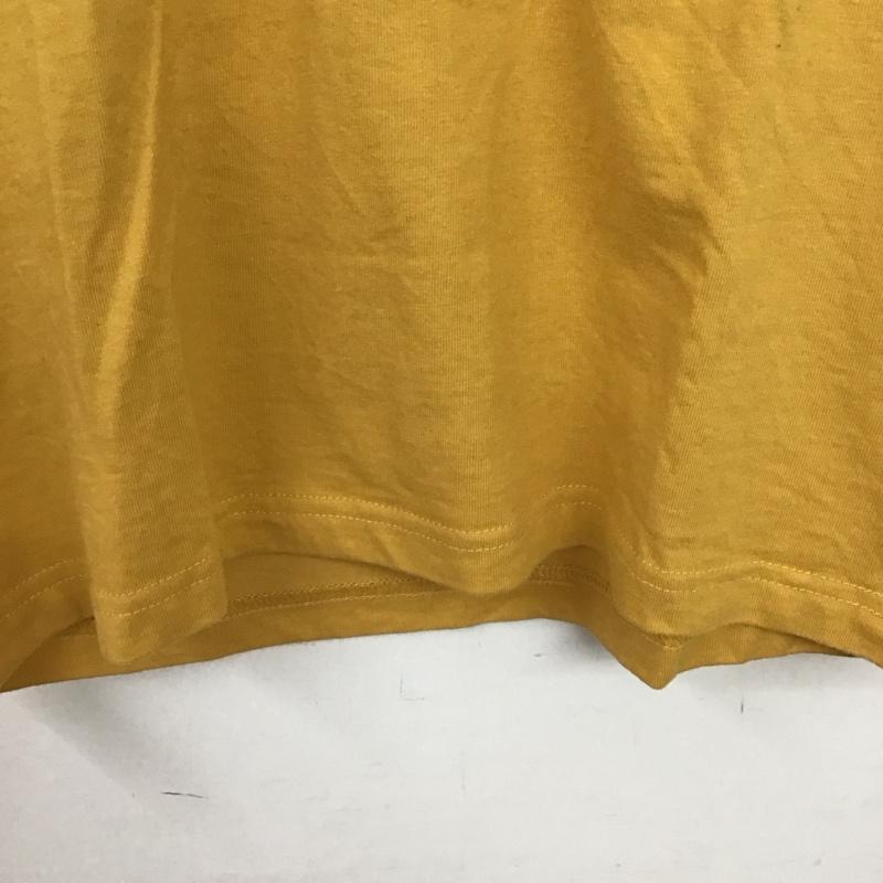 エックスガール X-girl Tシャツ 半袖 HUF S プリント 黄 / イエロー /  レディース USED 古着 中古 10139988